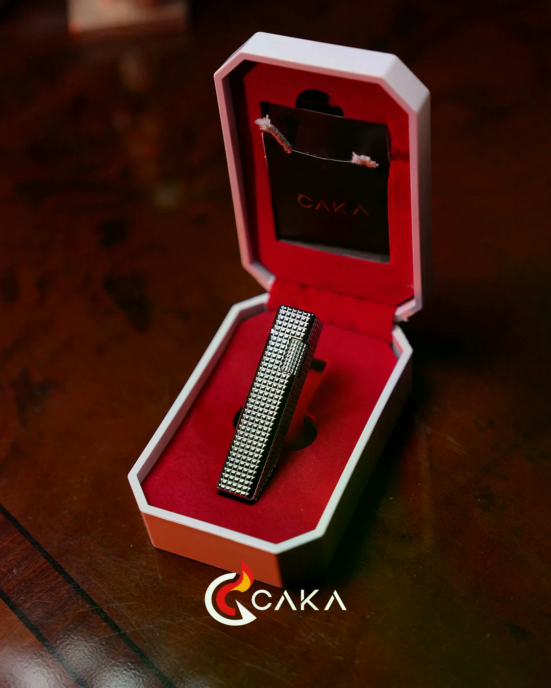 CKL-063,Caka Lighter Petra Titan Silver Benzinli Çakmak