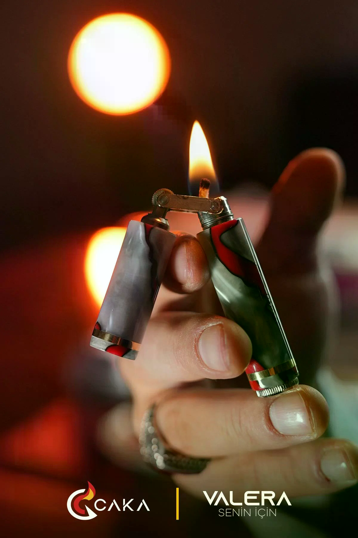 CKL-091,Caka Lighter Valera Benzinli Çakmak