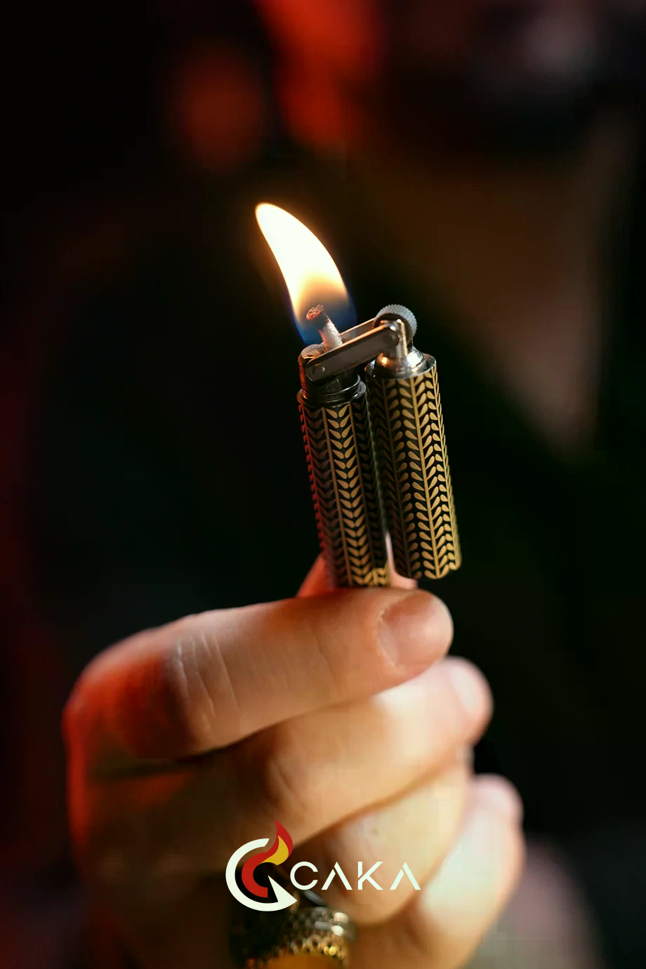 CKL-023,Caka Lighter Oliva Benzinli Çakmak