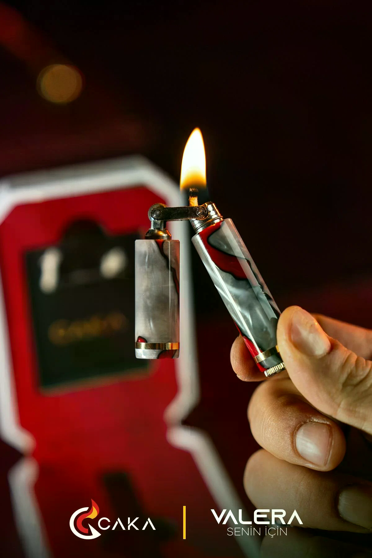 CKL-091,Caka Lighter Valera Benzinli Çakmak