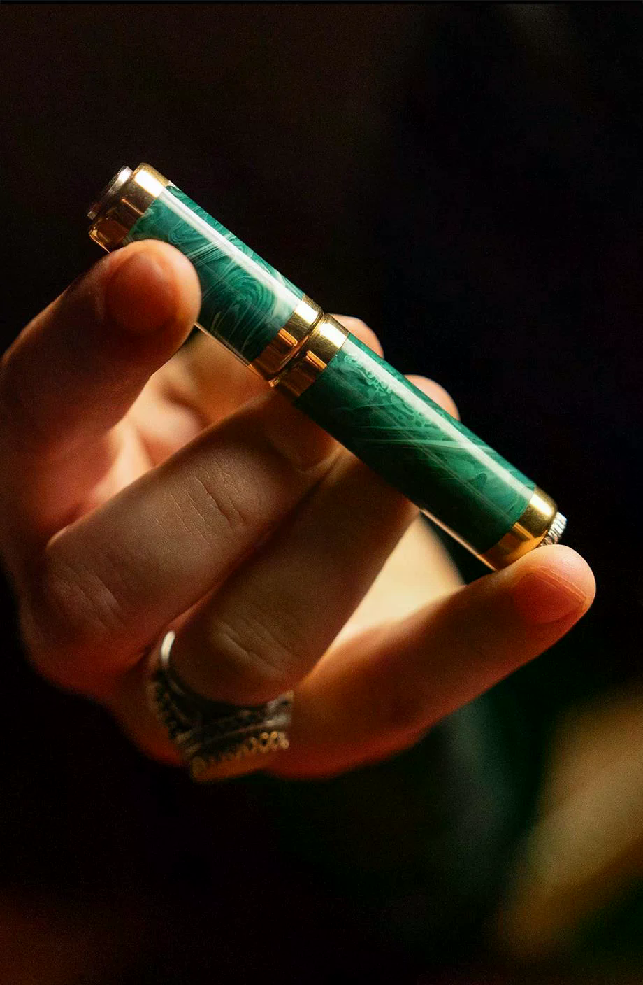 CKL-082,Caka Lighter Rex Harmony Koyu Yeşil Benzinli Çakmak