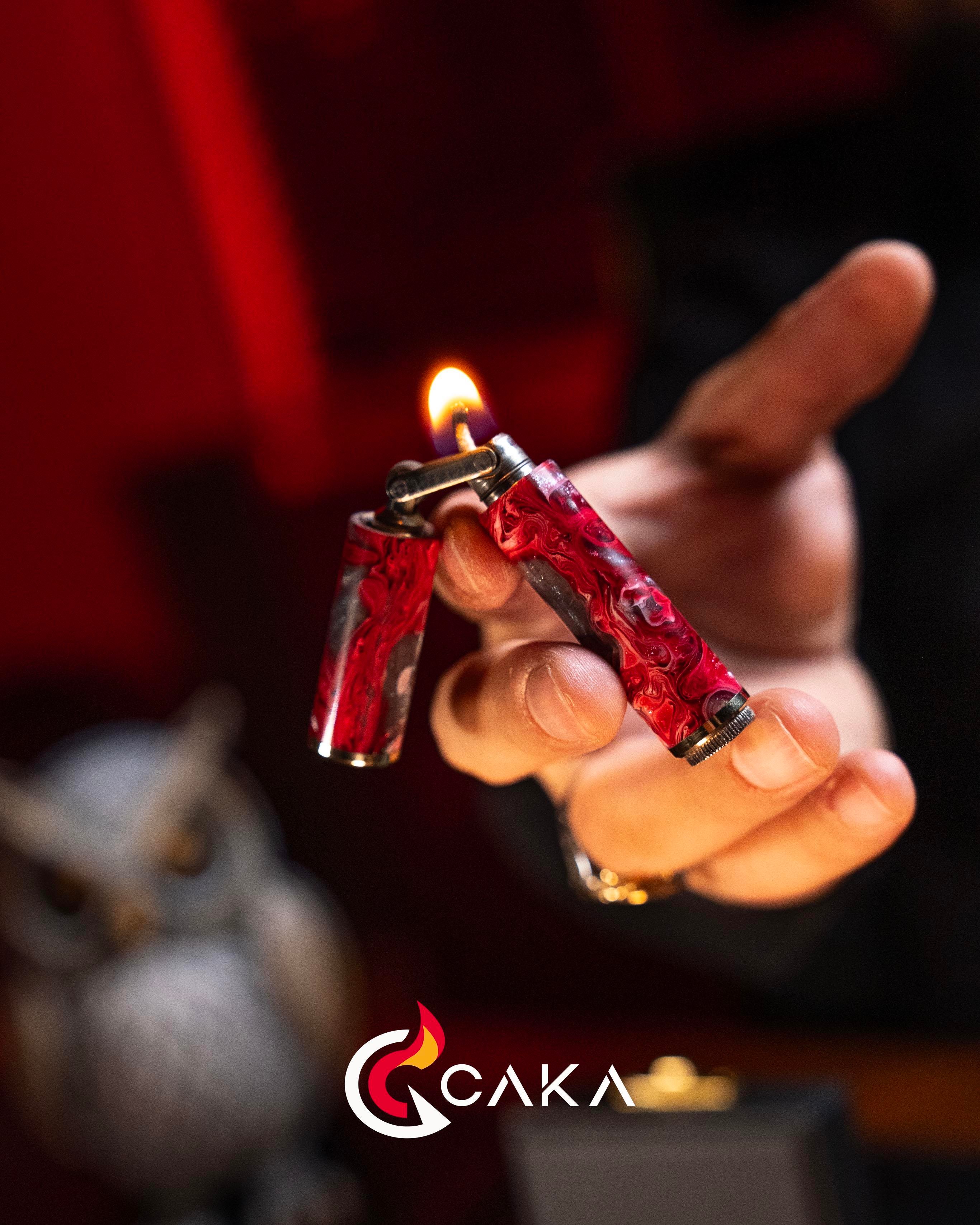CKL-073,Caka Lighter ODKKA Crimson Benzinli Çakmak