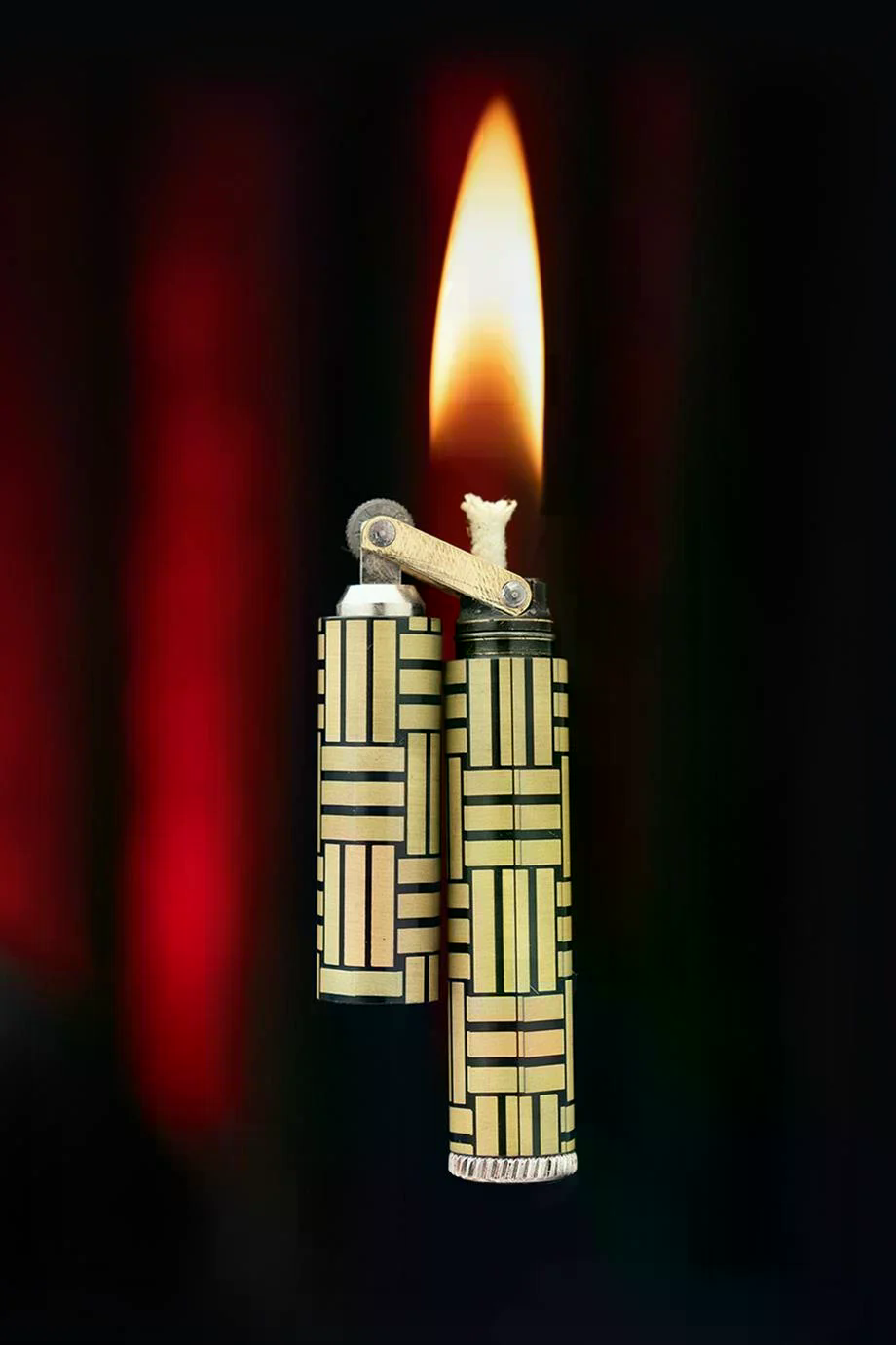 CKL-010,Caka Lighter Milano Desen Gold Benzinli Çakmak
