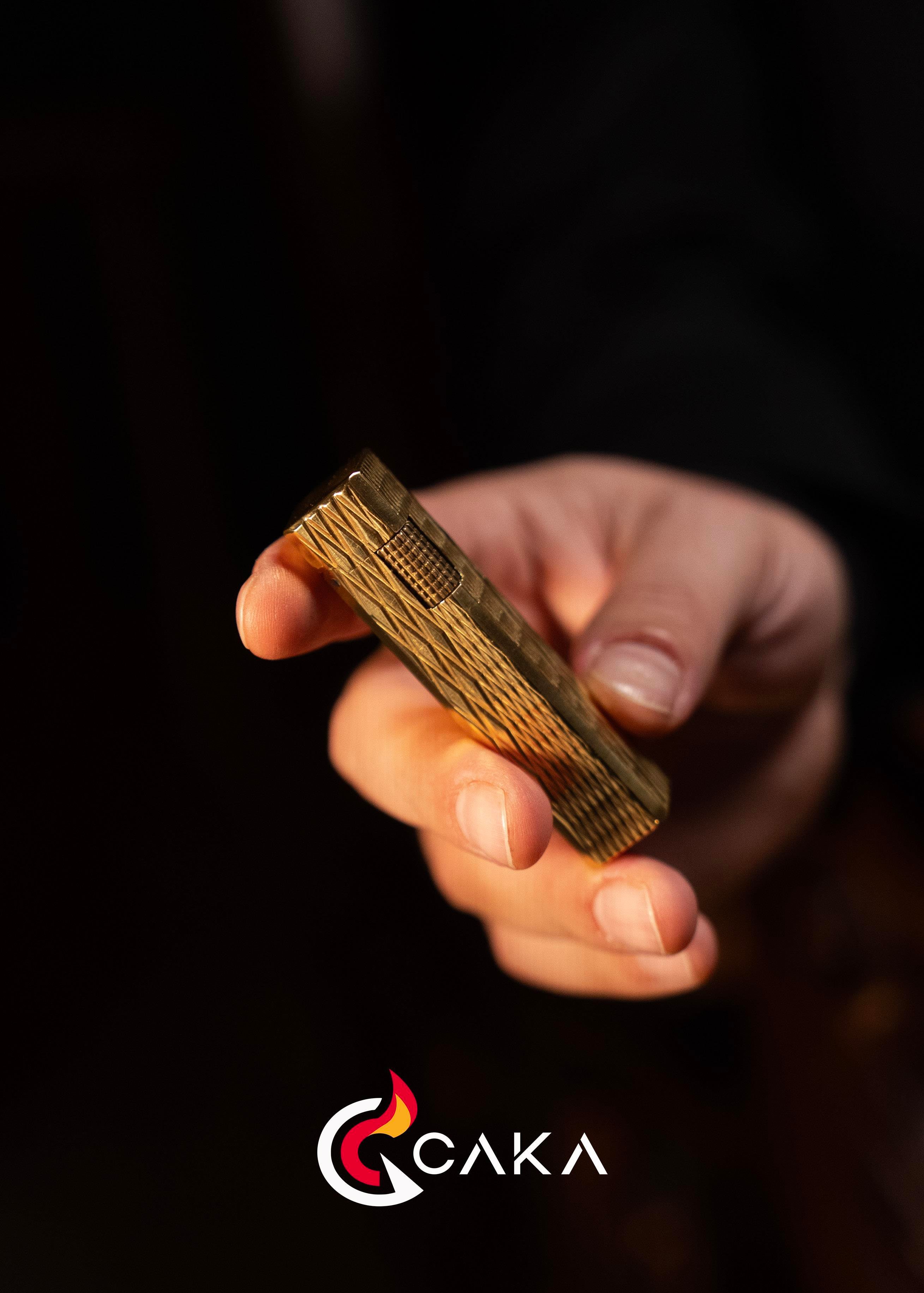 CKL-068,Caka Lighter Petra Titan Gold Benzinli Çakmak