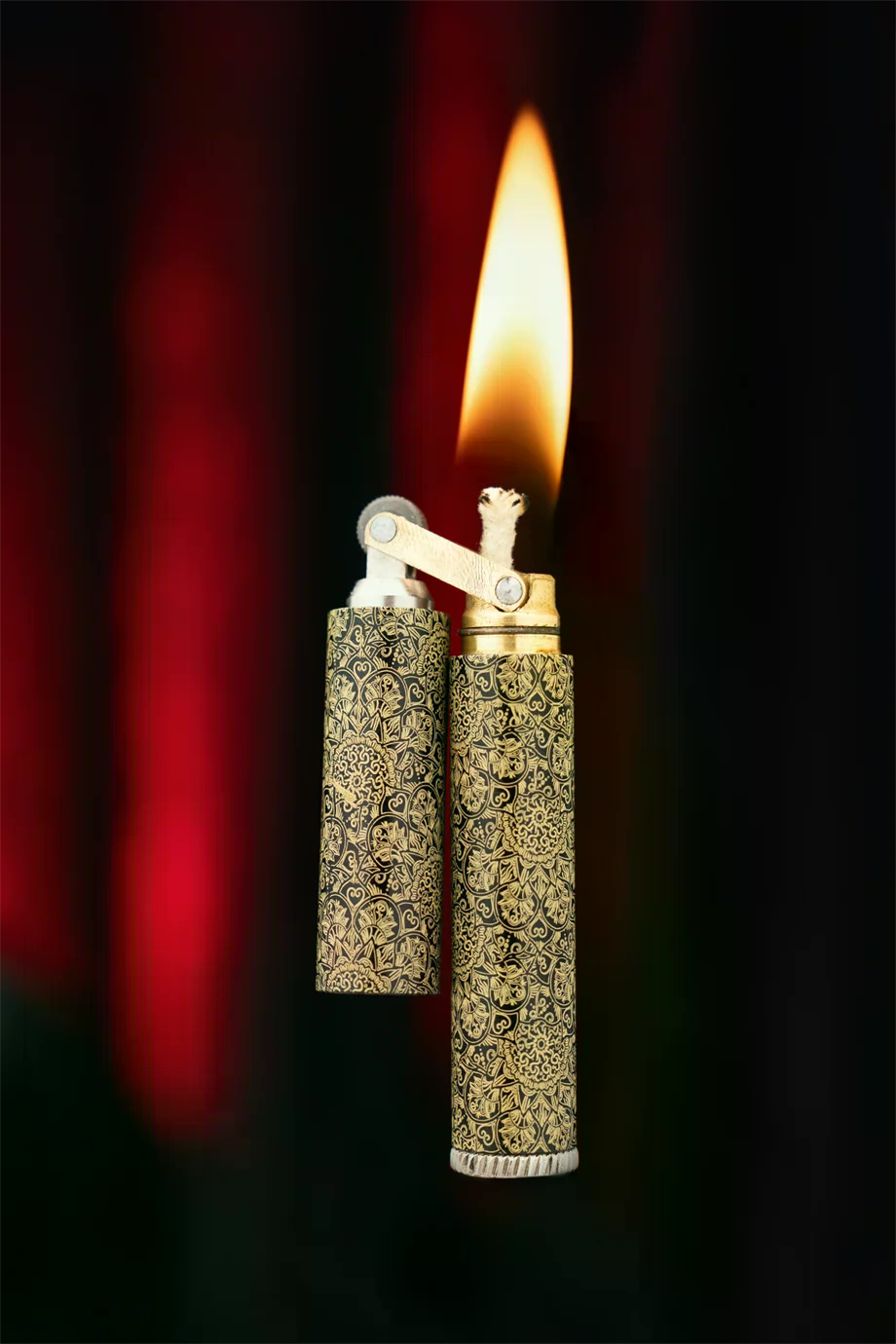 CKL-020,Caka Lighter Vivaldi Desen Benzinli Çakmak