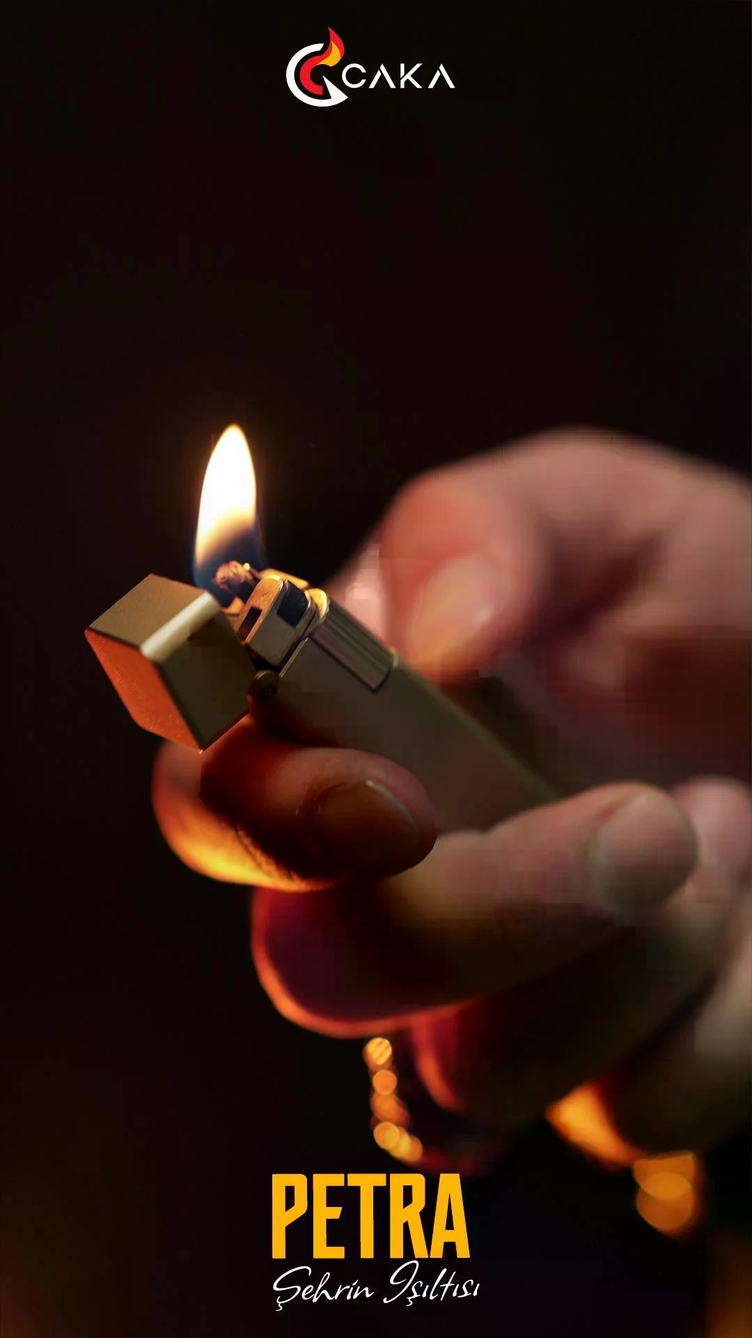 CKL-055,Caka Lighter Petra Benzinli Çakmak