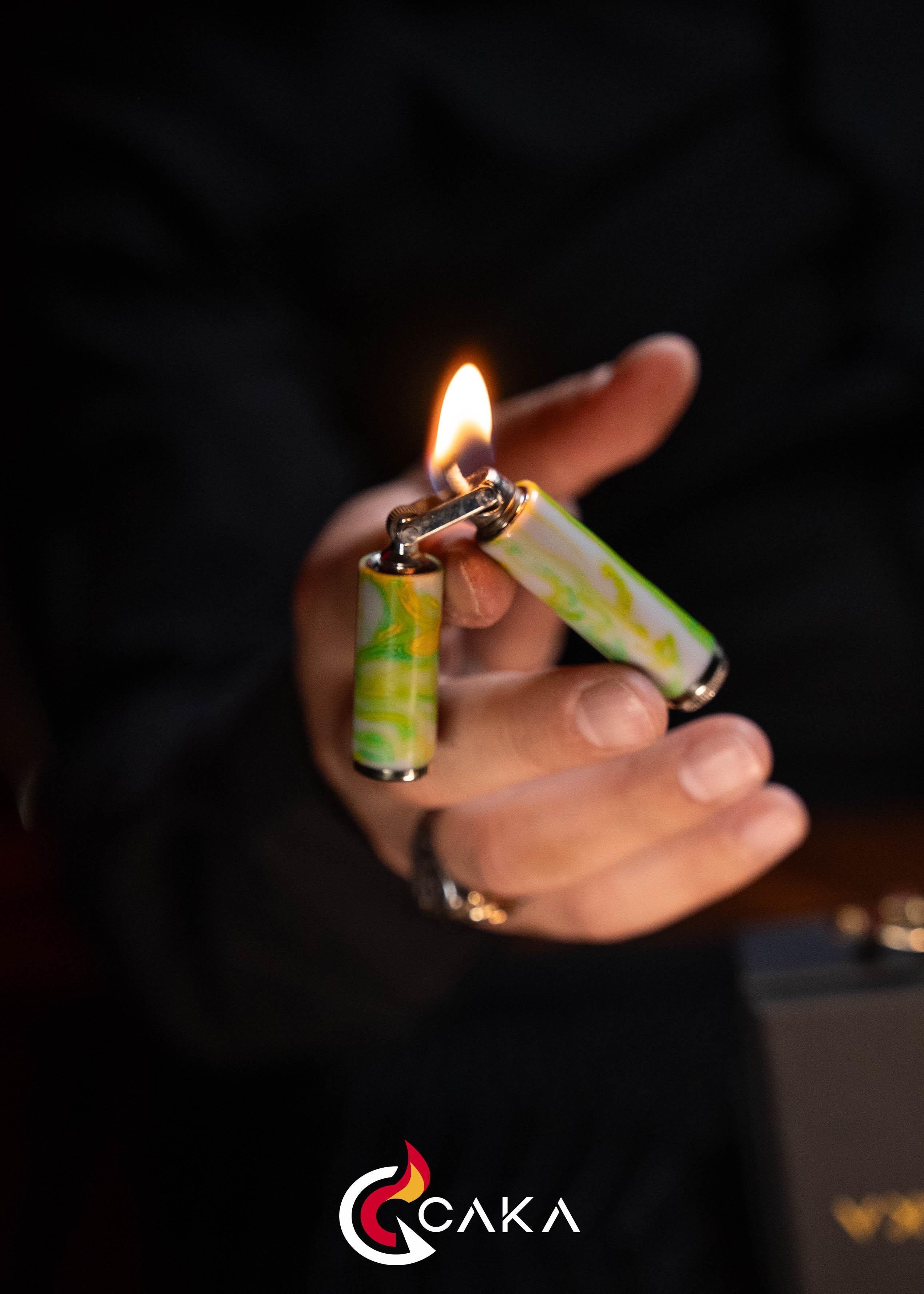 CKL-076,Caka Lighter ODDKA Citrus Benzinli Çakmak