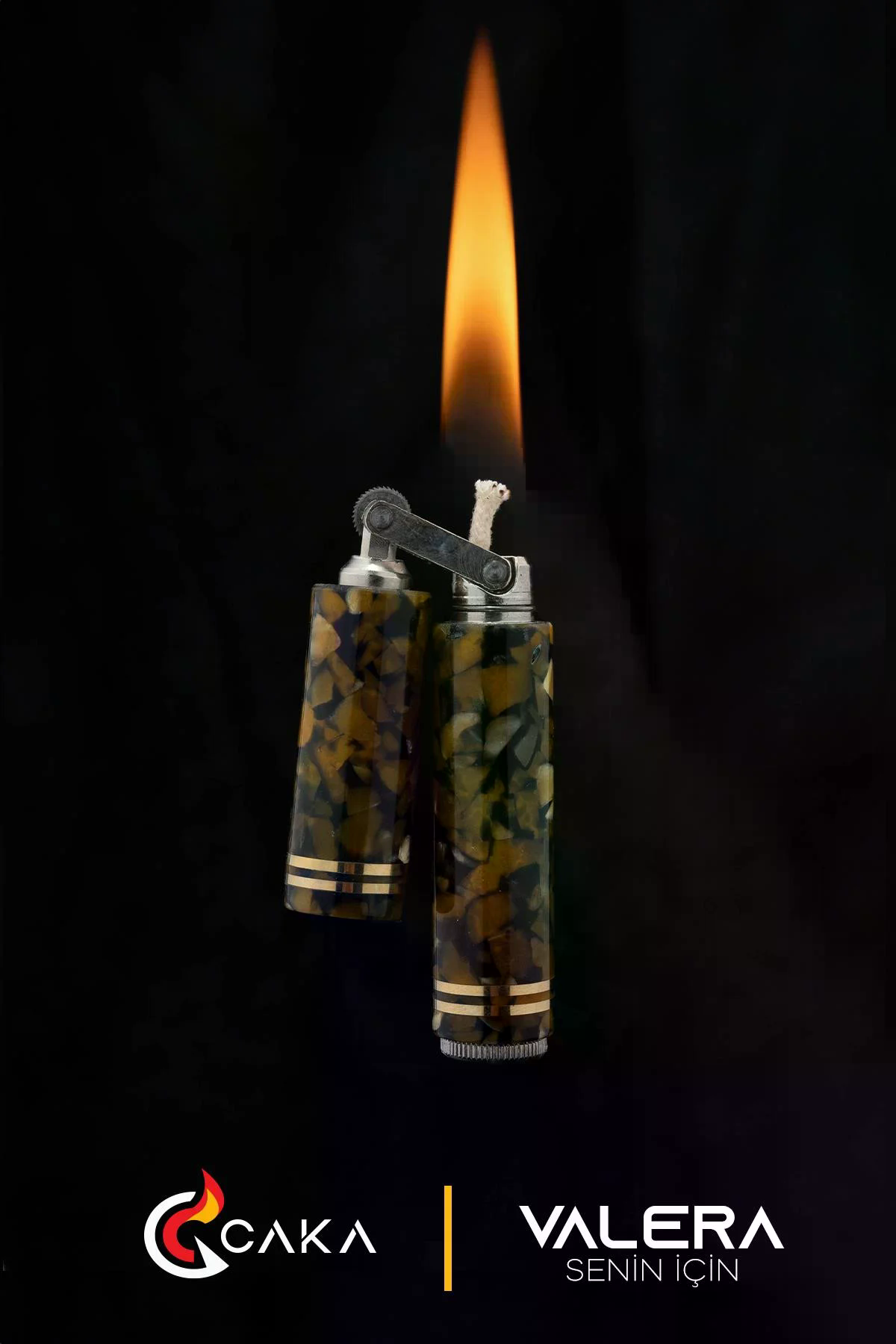 CKL-095,Caka Lighter Valera Benzinli Çakmak