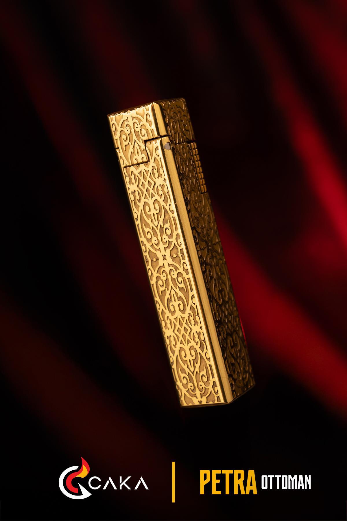 CKL-060,Caka Lighter Petra Ottoman Benzinli Çakmak