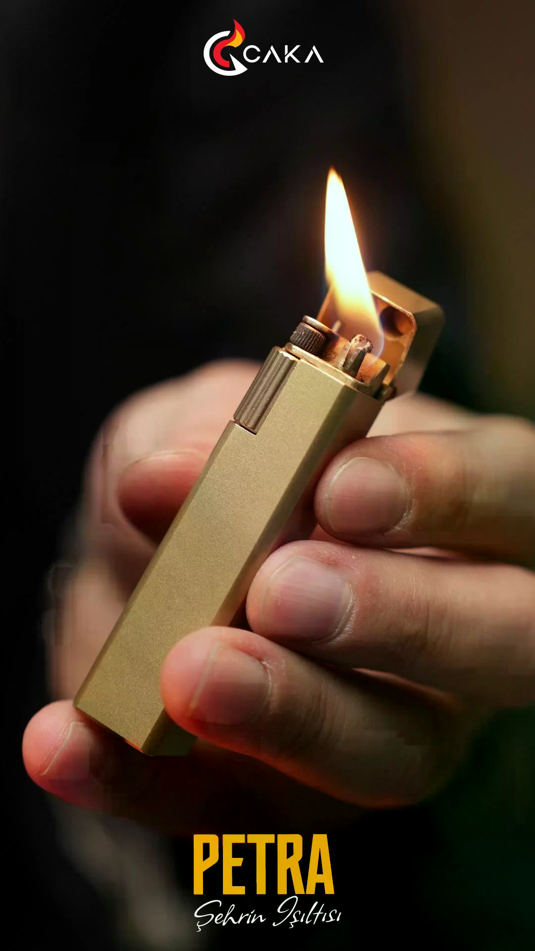 CKL-055,Caka Lighter Petra Benzinli Çakmak