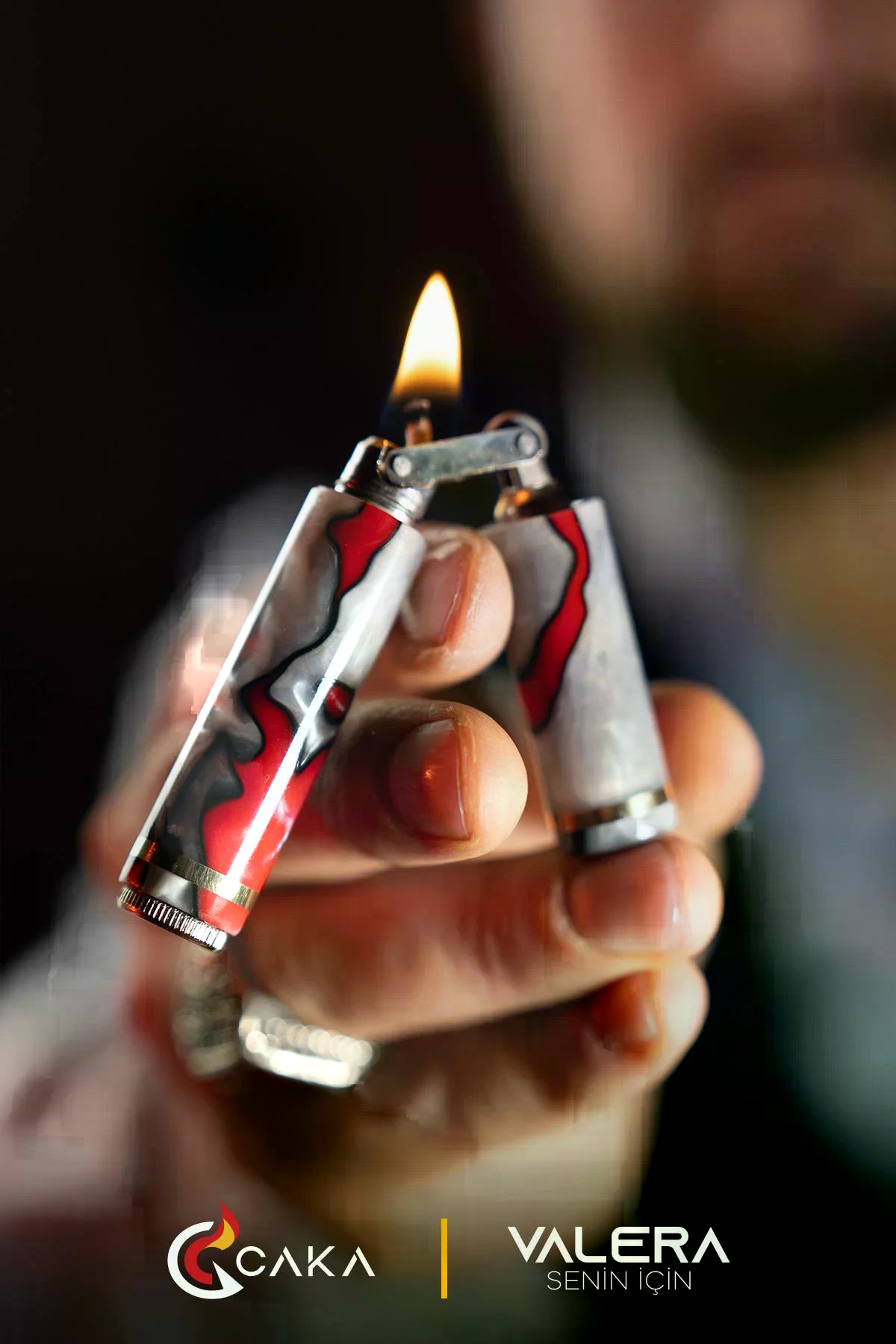 CKL-091,Caka Lighter Valera Benzinli Çakmak