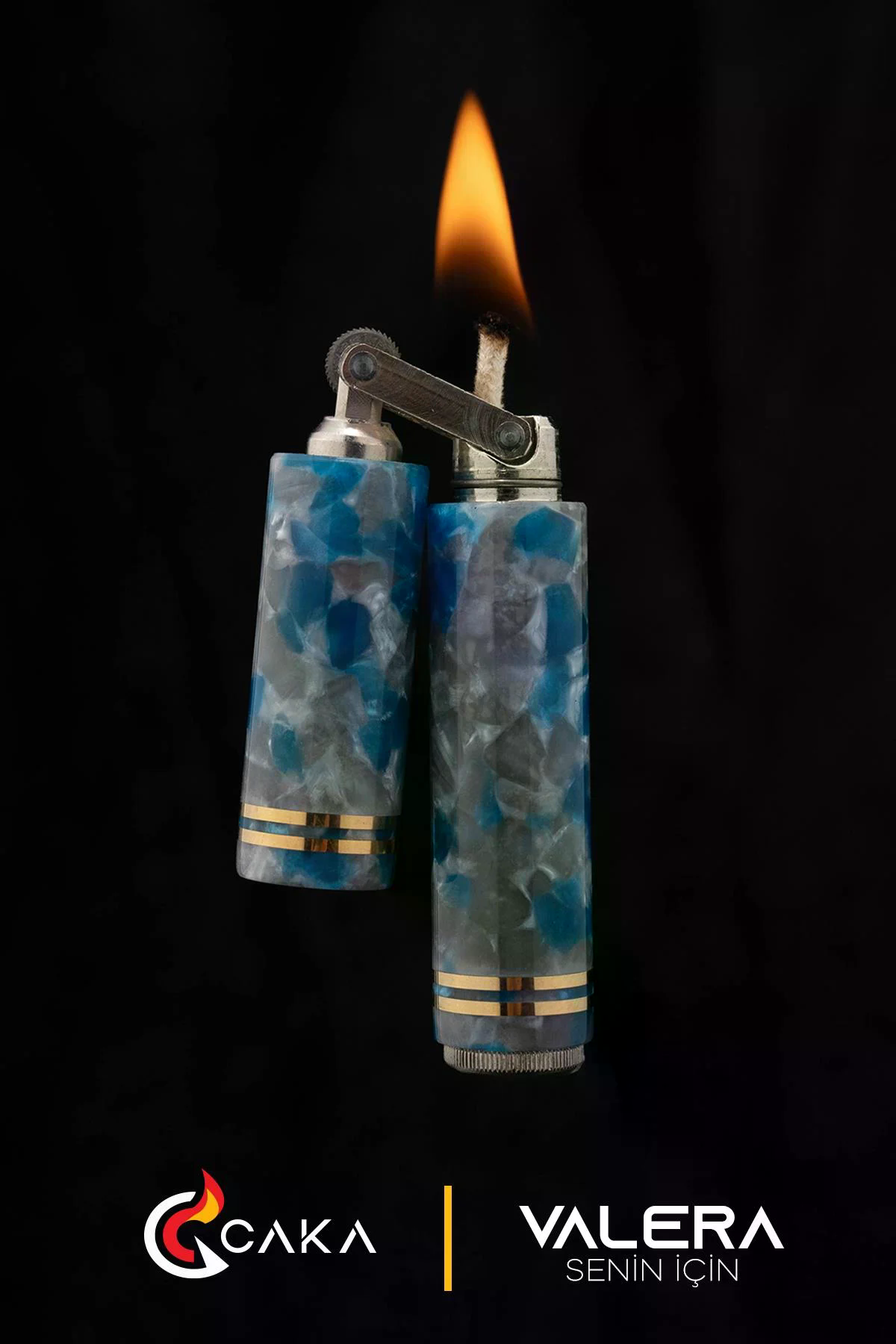 CKL-093,Caka Lighter Valera Benzinli Çakmak