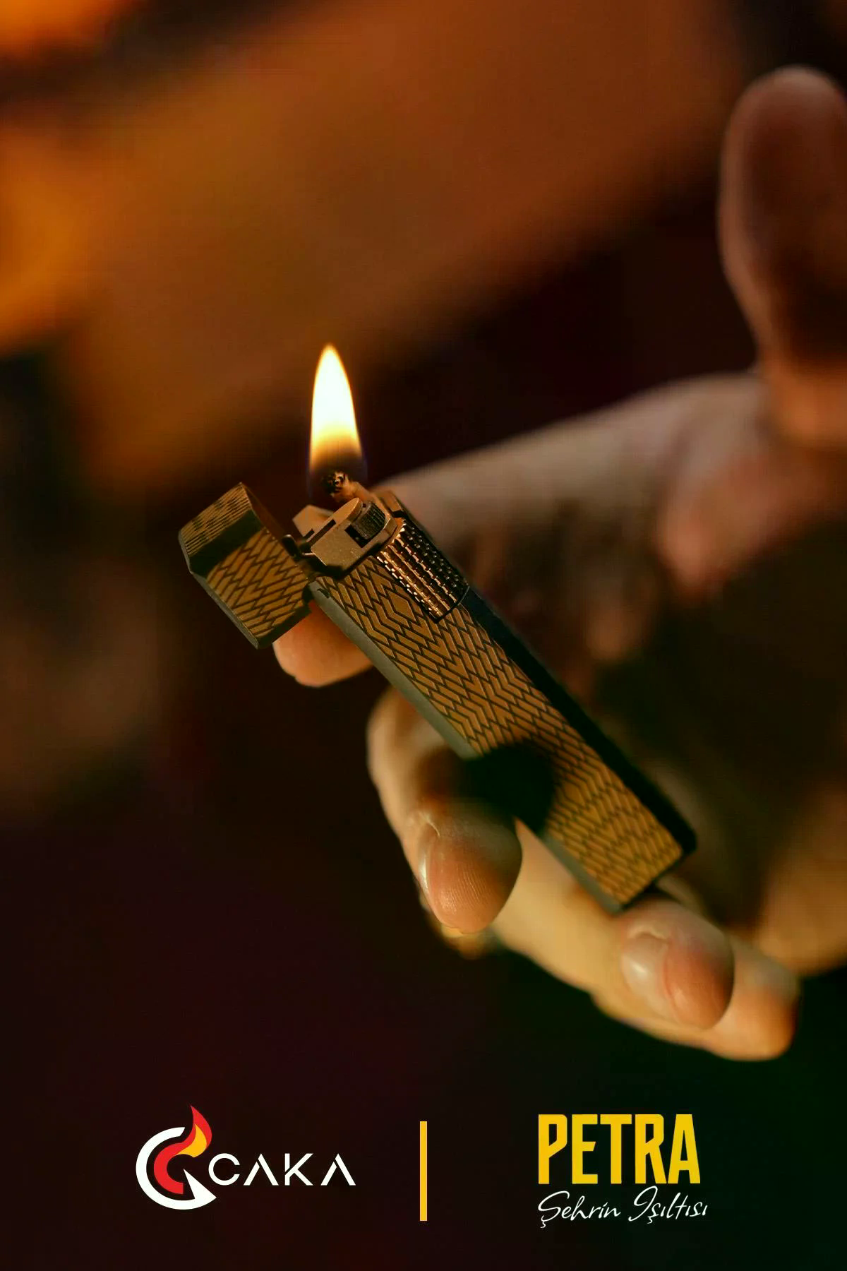 CKL-052,Caka Lighter Petra Riva Benzinli Çakmak