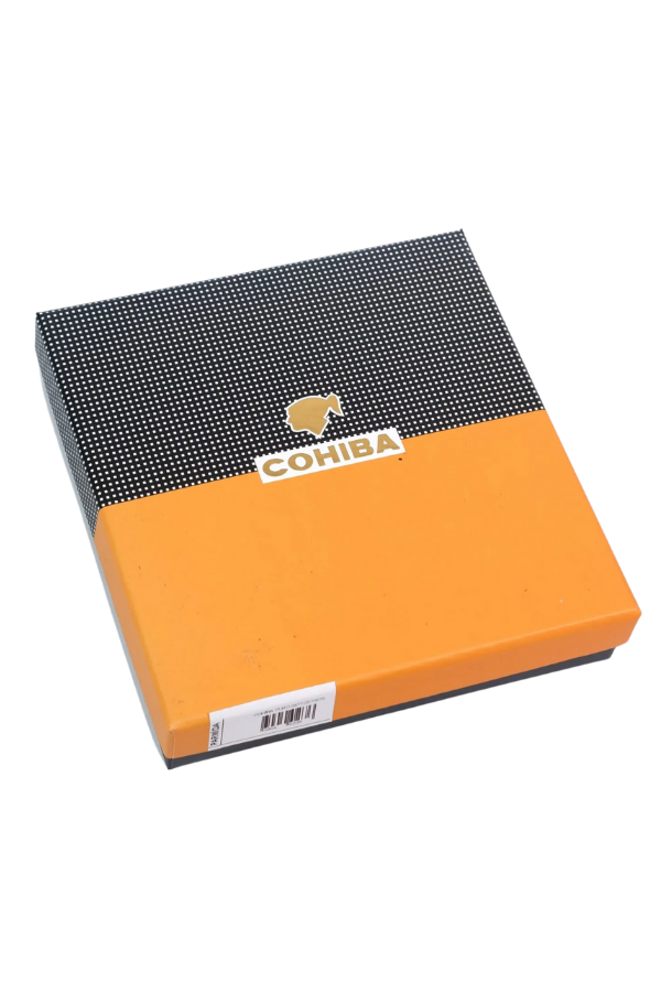 TR9173,Cohiba Çakmak Kesici Küllük Kılıf Sehpa Beşli Sarı Puro Seti