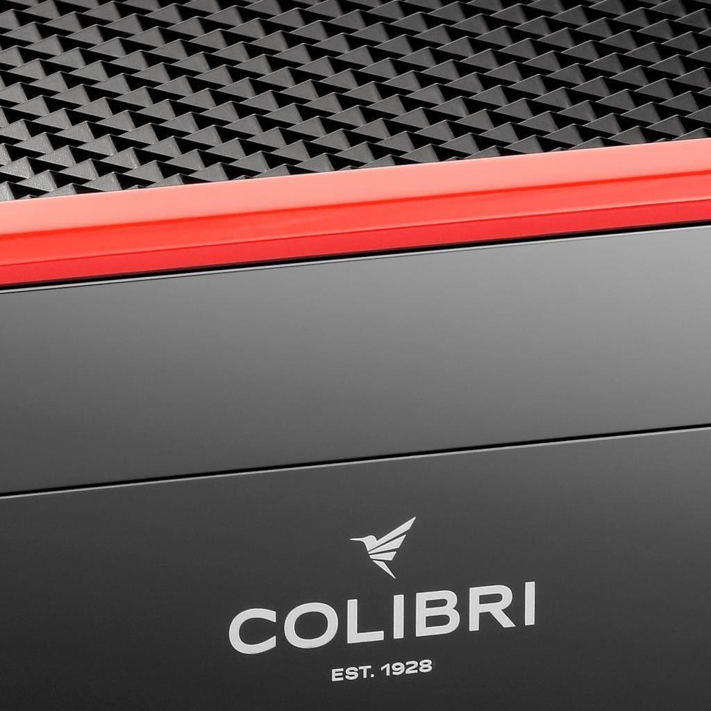 TR6412,Colibri Rally Siyah-Kırmızı Puro Kutusu