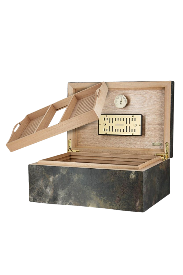 TR8426,Adorini Stone Sedir Humidor Puro Kutusu
