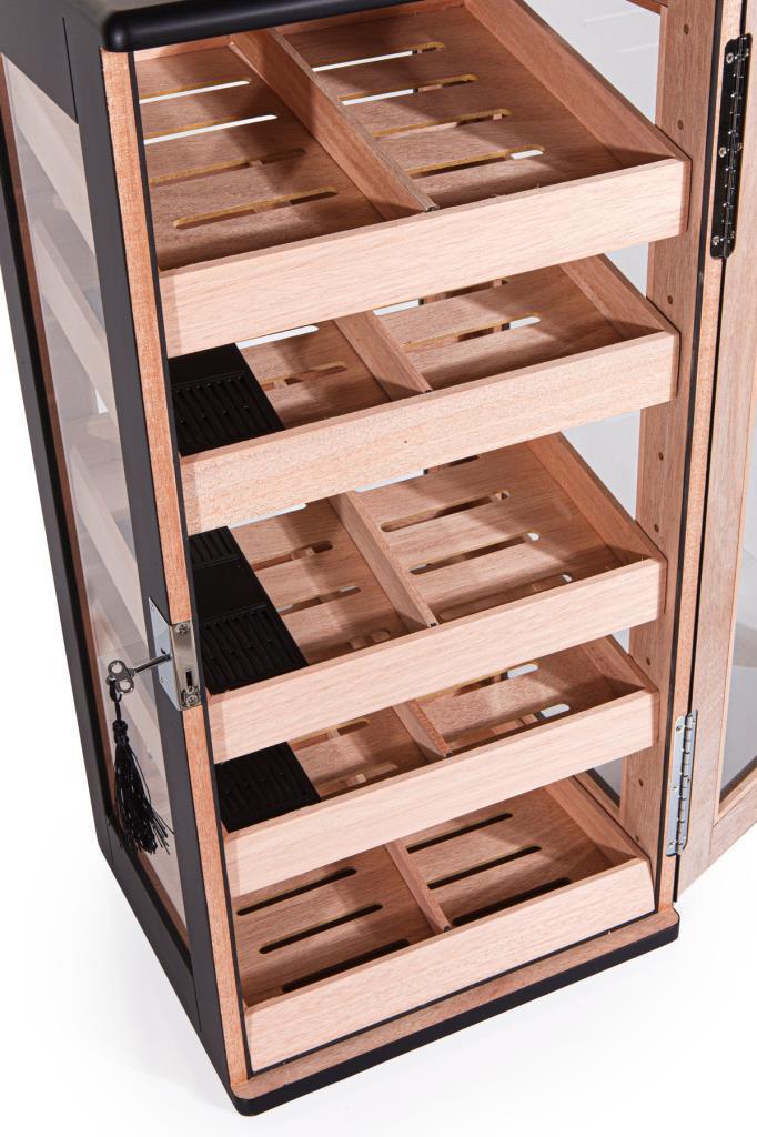 TR6728,Obera Grande 5 Raflı Sedir Humidor Puro Kutusu