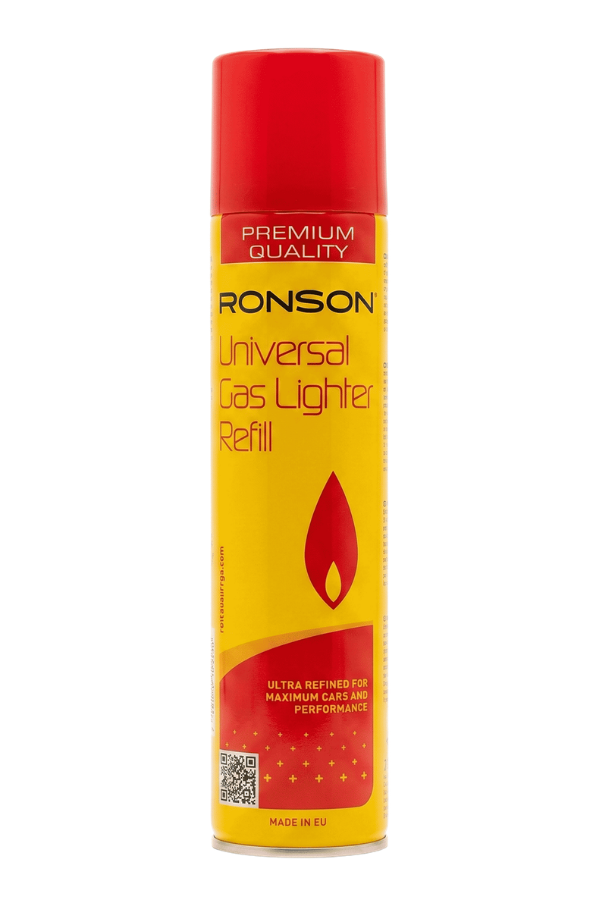 TR9830,Ronson Premium Gazlı ve Pürmüzlü Çakmaklar İçin Bütan Gaz 300ml