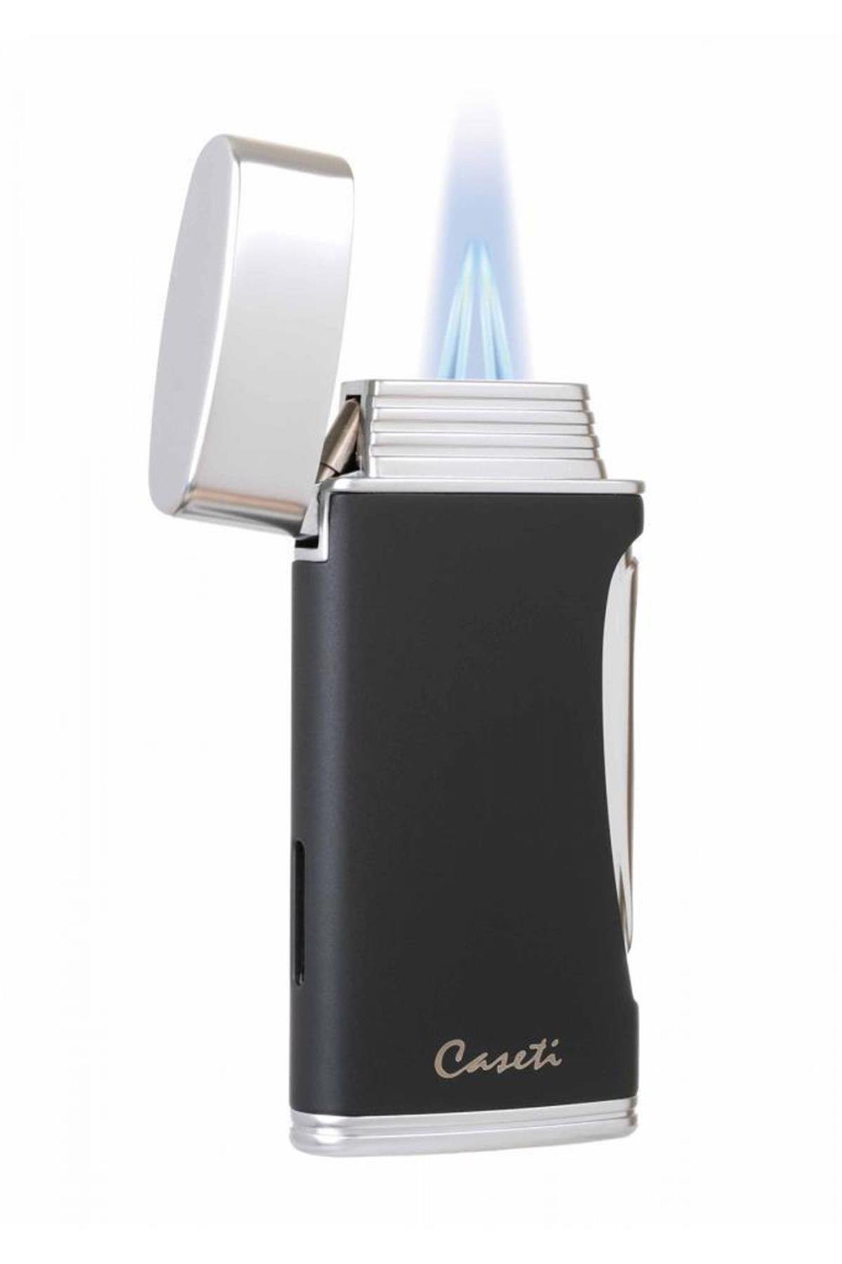 TR6099,Caseti 2 Torch  Siyah Puro Çakmağı