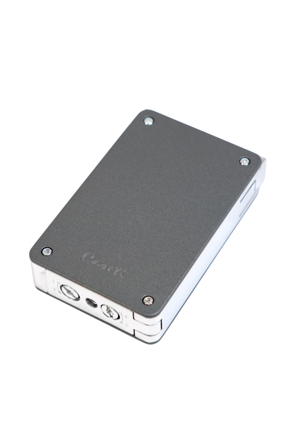 TR9453,Caseti Çift Torch Pürmüz & Tek Torch Mum Alev Delicili Gunmetal Metal Puro Çakmağı