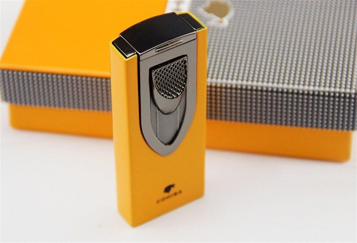 TR790,Cohiba 2 Torch Sarı Puro Çakmağı