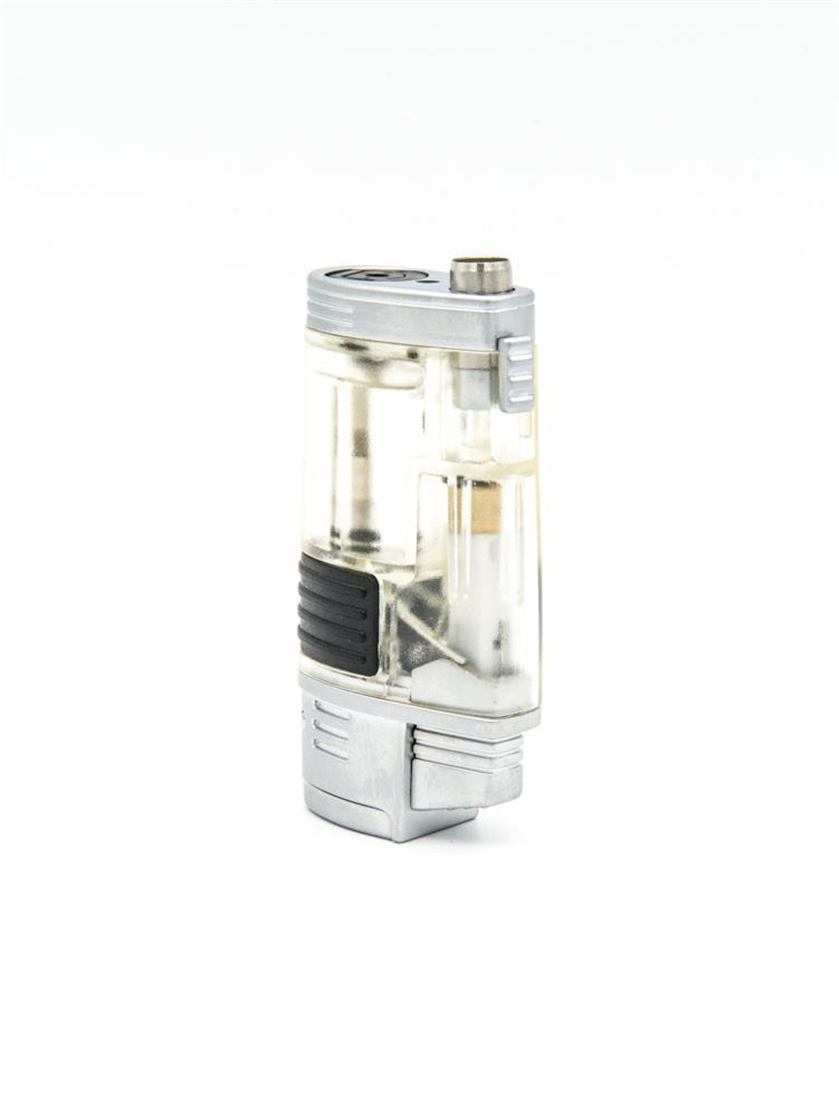 TR1367,Cohiba 2 Torch Gümüş Puro Çakmağı