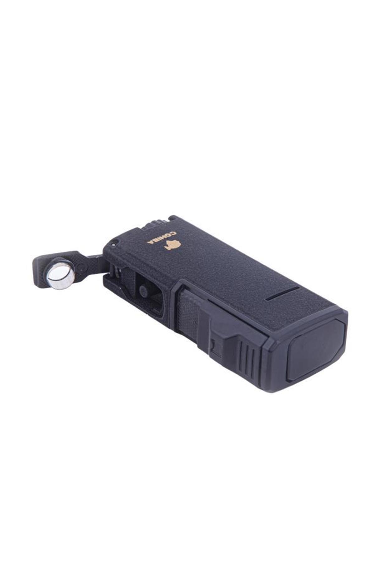 TR5964,Cohiba 2 Torch Mat Siyah Puro Çakmağı