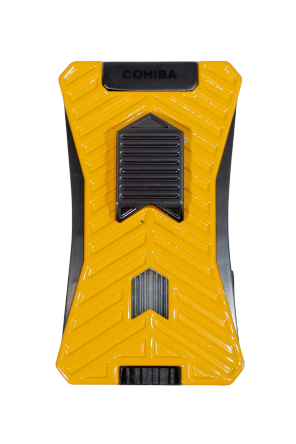 TR8995,Cohiba Çift Torch Pürmüz Sarı Puro Çakmağı
