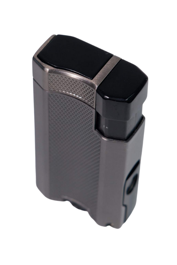 TR8932,Cohiba Çift Torch Pürmüz Gunmetal Puro Çakmağı