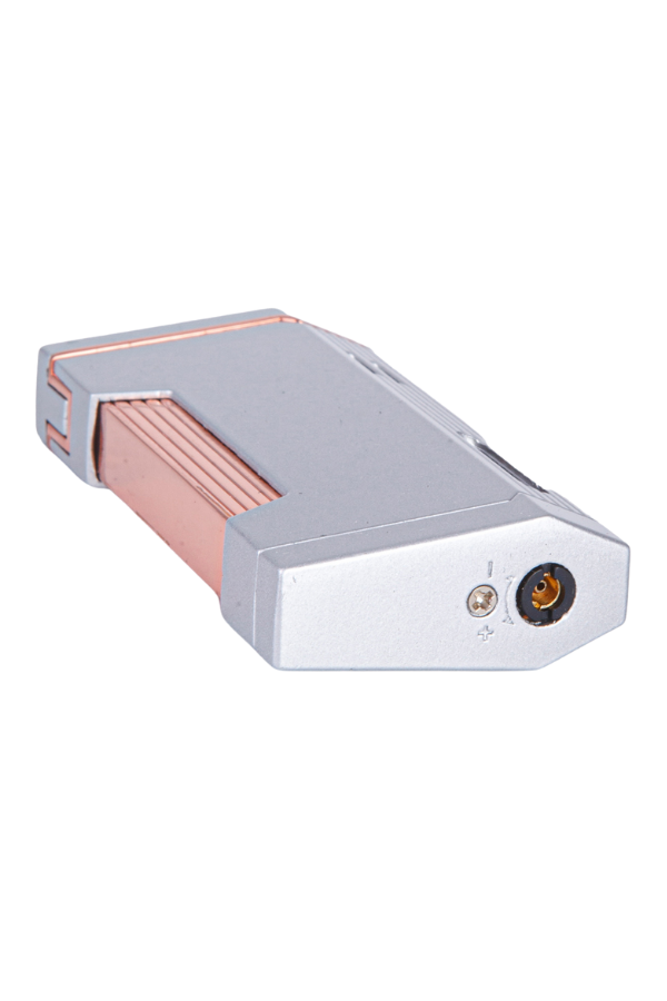 TR7900,Cohiba Çift Torch Pürmüz Gümüş Metal Puro Çakmağı
