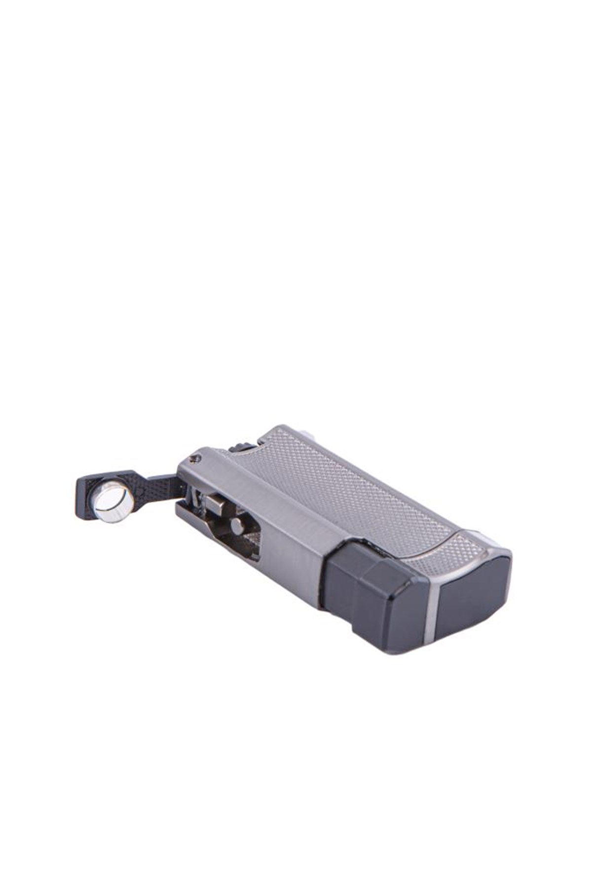 TR4641,Cohiba Çift Torch Gunmetal Desenli Puro Çakmağı