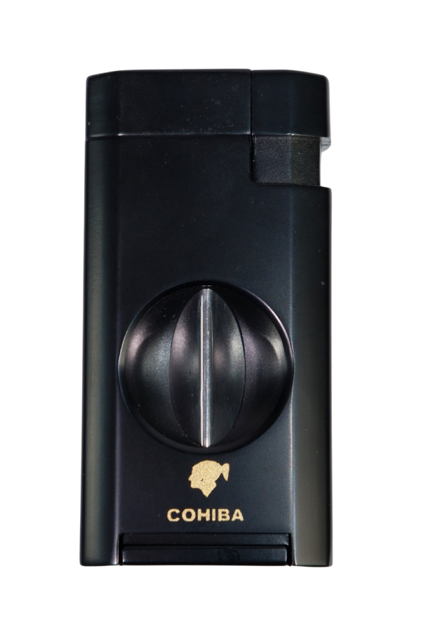 TR8982,Cohiba Çift Torch Pürmüz Siyah Puro Çakmağı