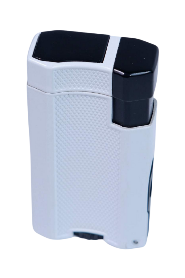 TR8933,Cohiba Çift Torch Pürmüz Beyaz Puro Çakmağı