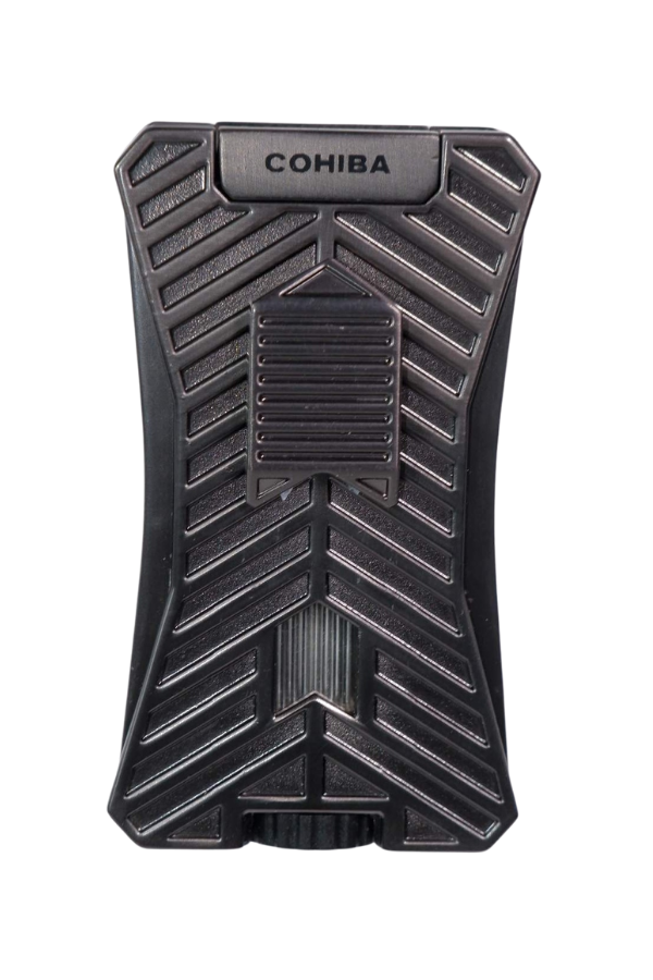 TR8997,Cohiba Çift Torch Pürmüz Gunmetal Puro Çakmağı