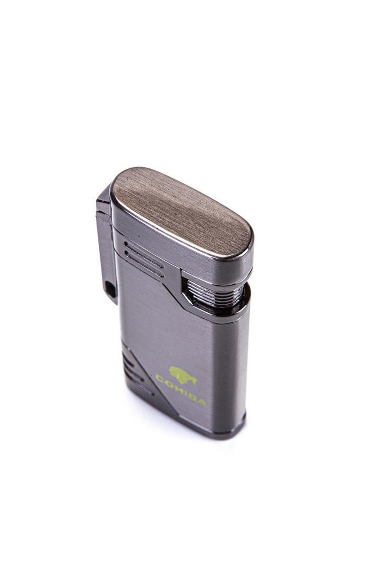 TR2953,Cohiba İki Torch Gunmetal Slim Puro Çakmağı