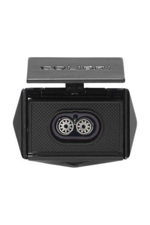 TR6751,Colibri Quasar II Çift Torch Pürmüz Siyah Puro Çakmağı