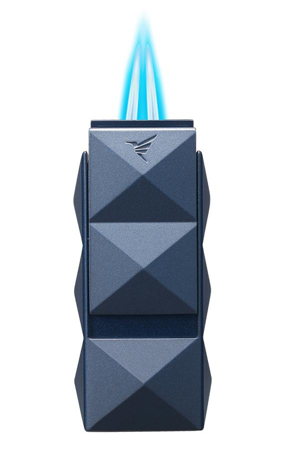 TR6750,Colibri Quasar II Çift Torch Pürmüz Lacivert Puro Çakmağı