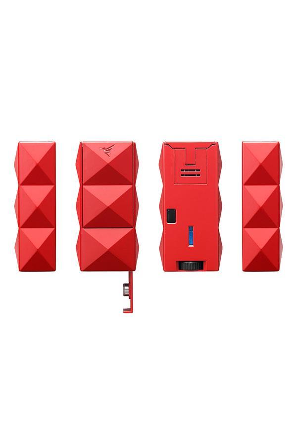 TR6742,Colibri Quasar II Çift Torch Pürmüz Kırmızı Puro Çakmağı