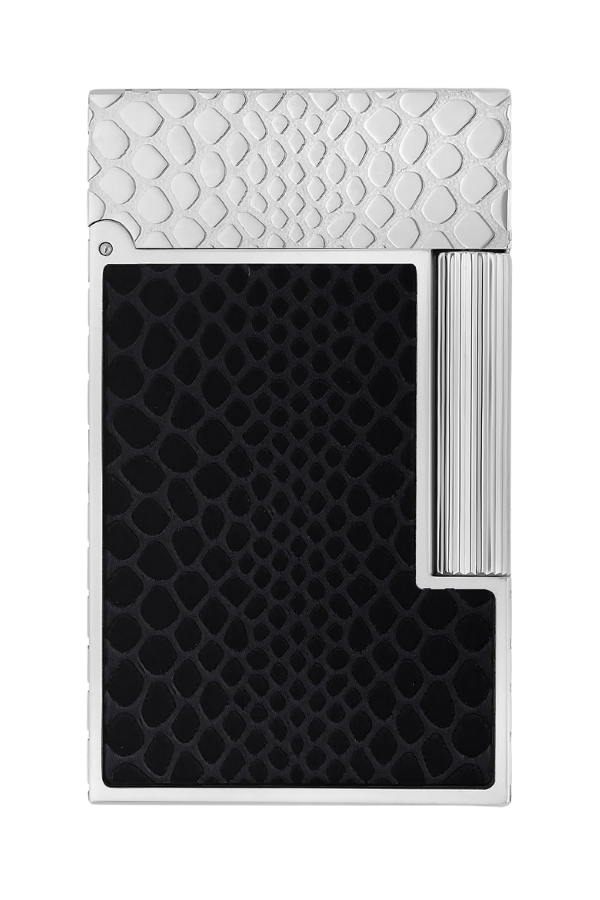 TR8818,S.T. Dupont Ligne 2 Guilloche Under Lacquer Çift Soft Alev Puro Çakmağı C16079