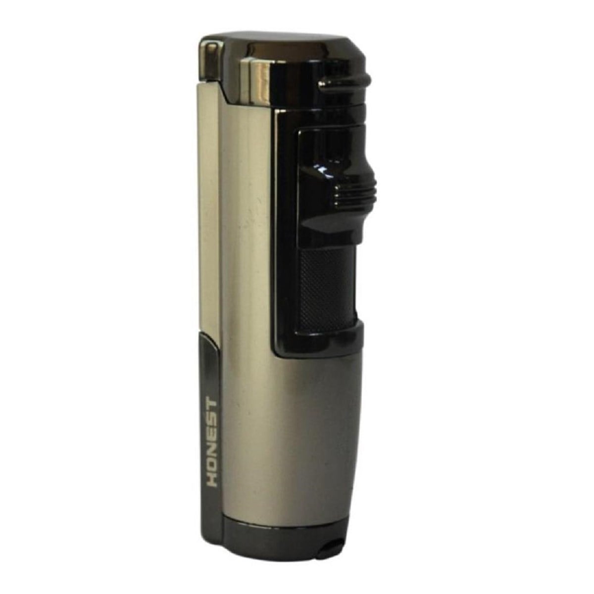 TR1121,Honest İki Torch Gunmetal Puro çakmak