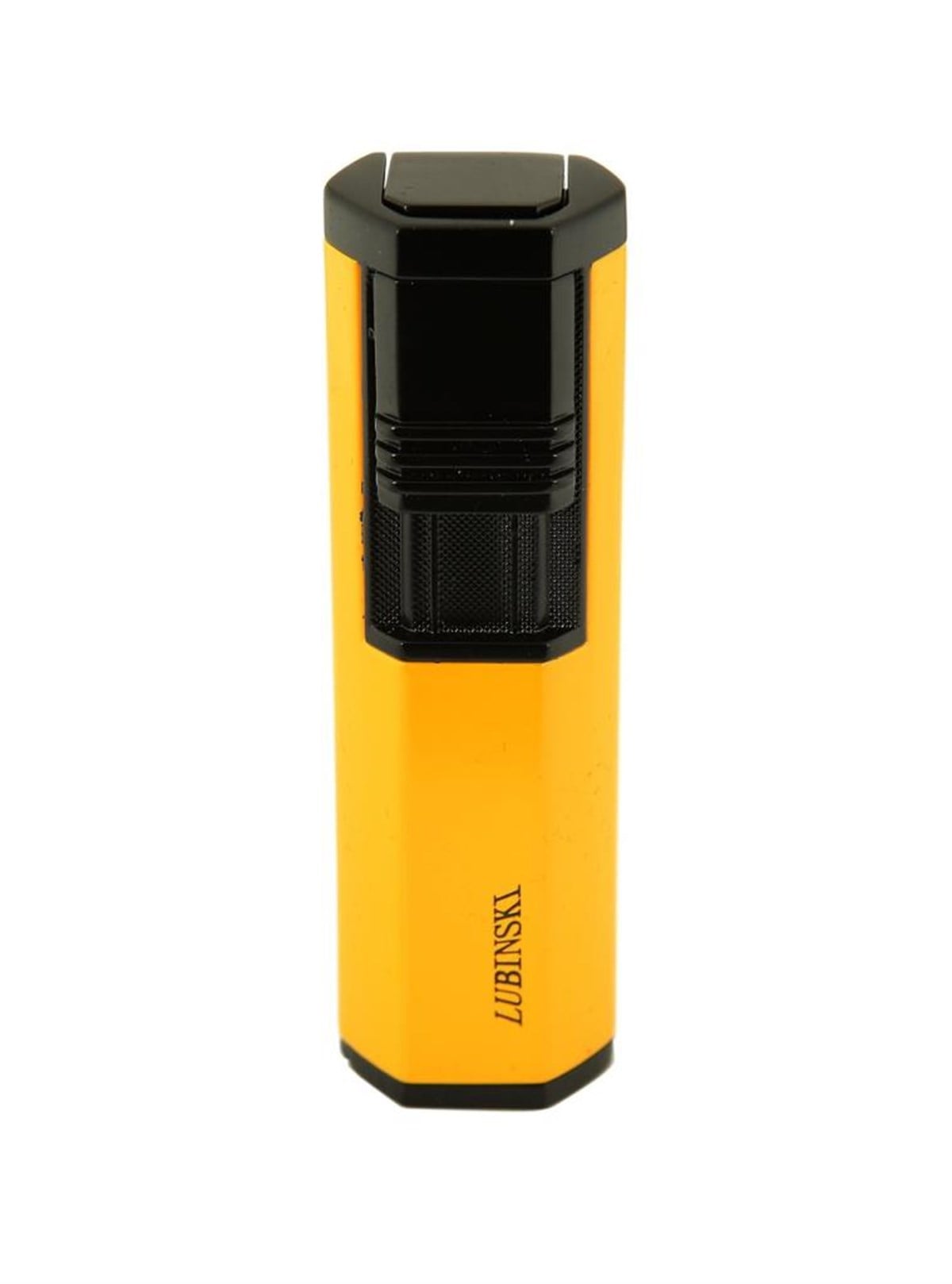 TR1156,Lubinski İki Torch Sarı Puro Çakmağı