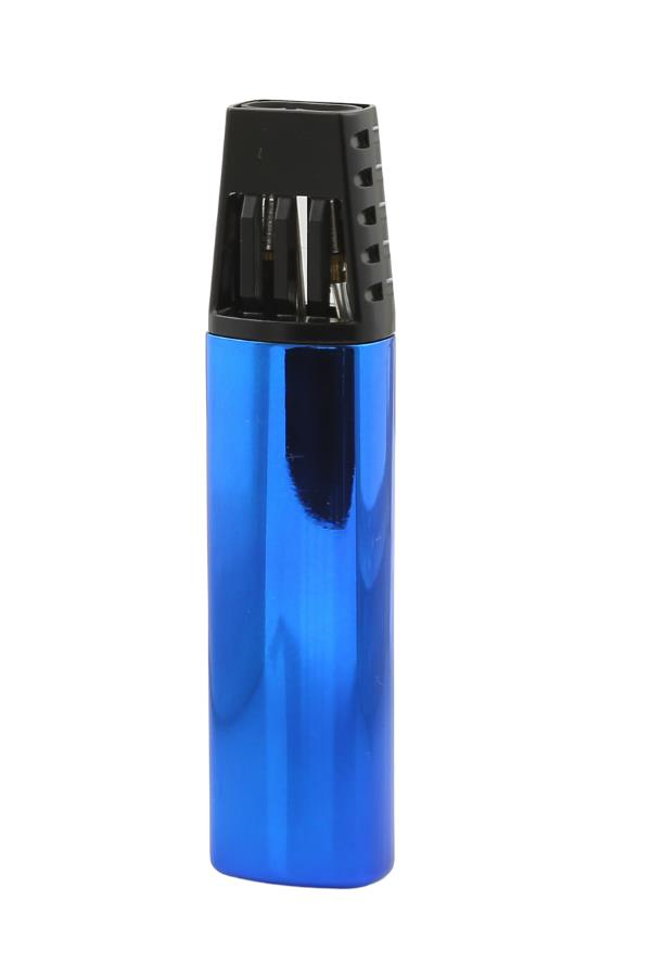 TR7322,Parmida Çift Torch Pürmüz Lacivert-Siyah Puro Çakmağı