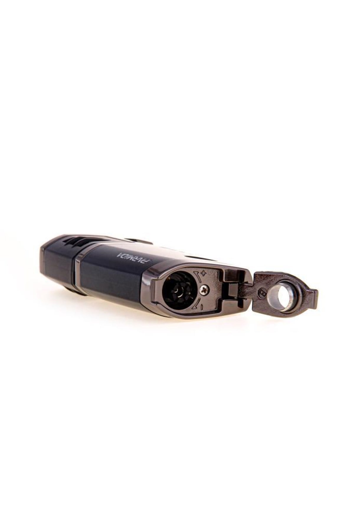 TR3532,Parmida 2 Torch Siyah Puro Çakmağı