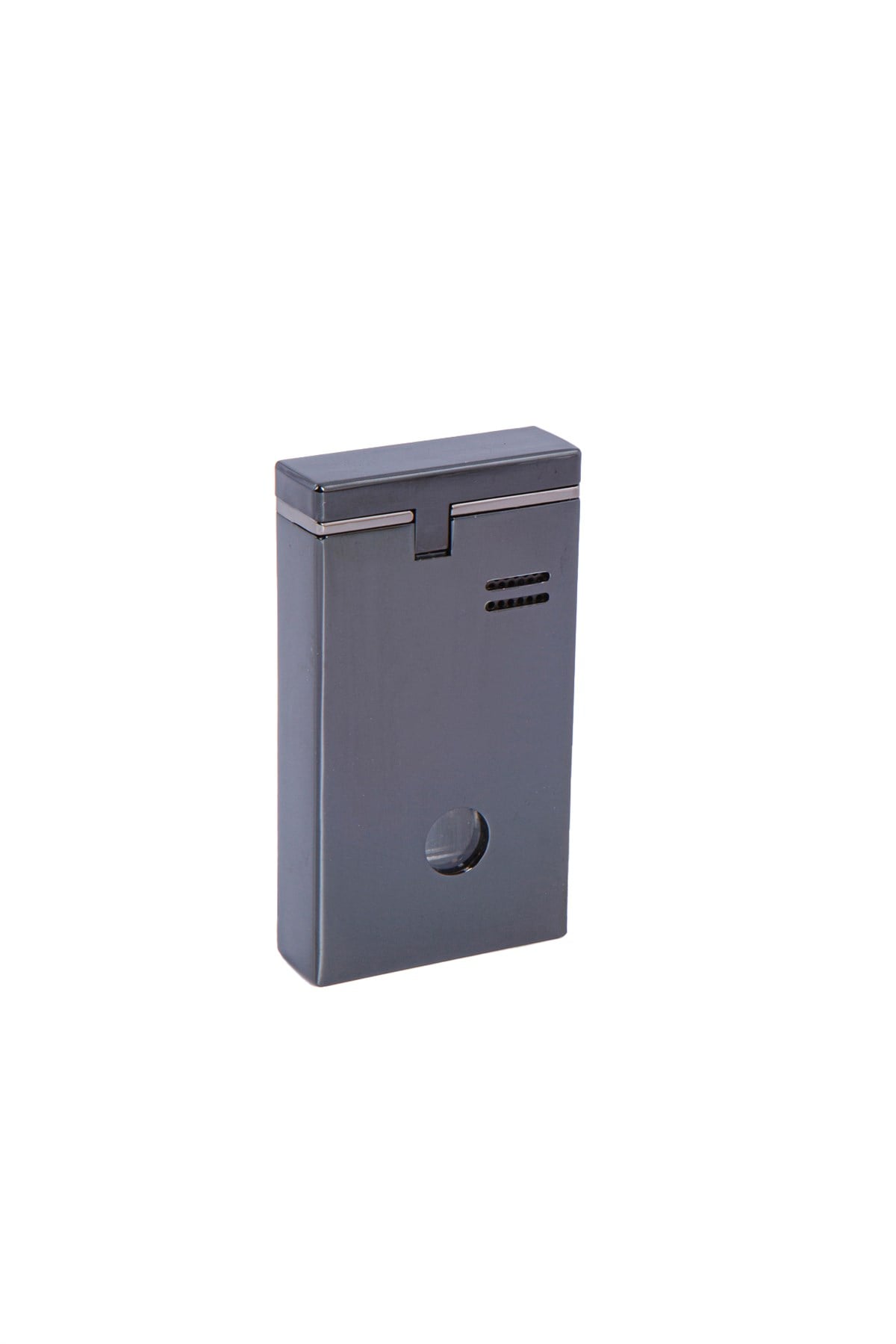 TR4660,Parmida Çift Torch Parlak Siyah Puro Çakmağı