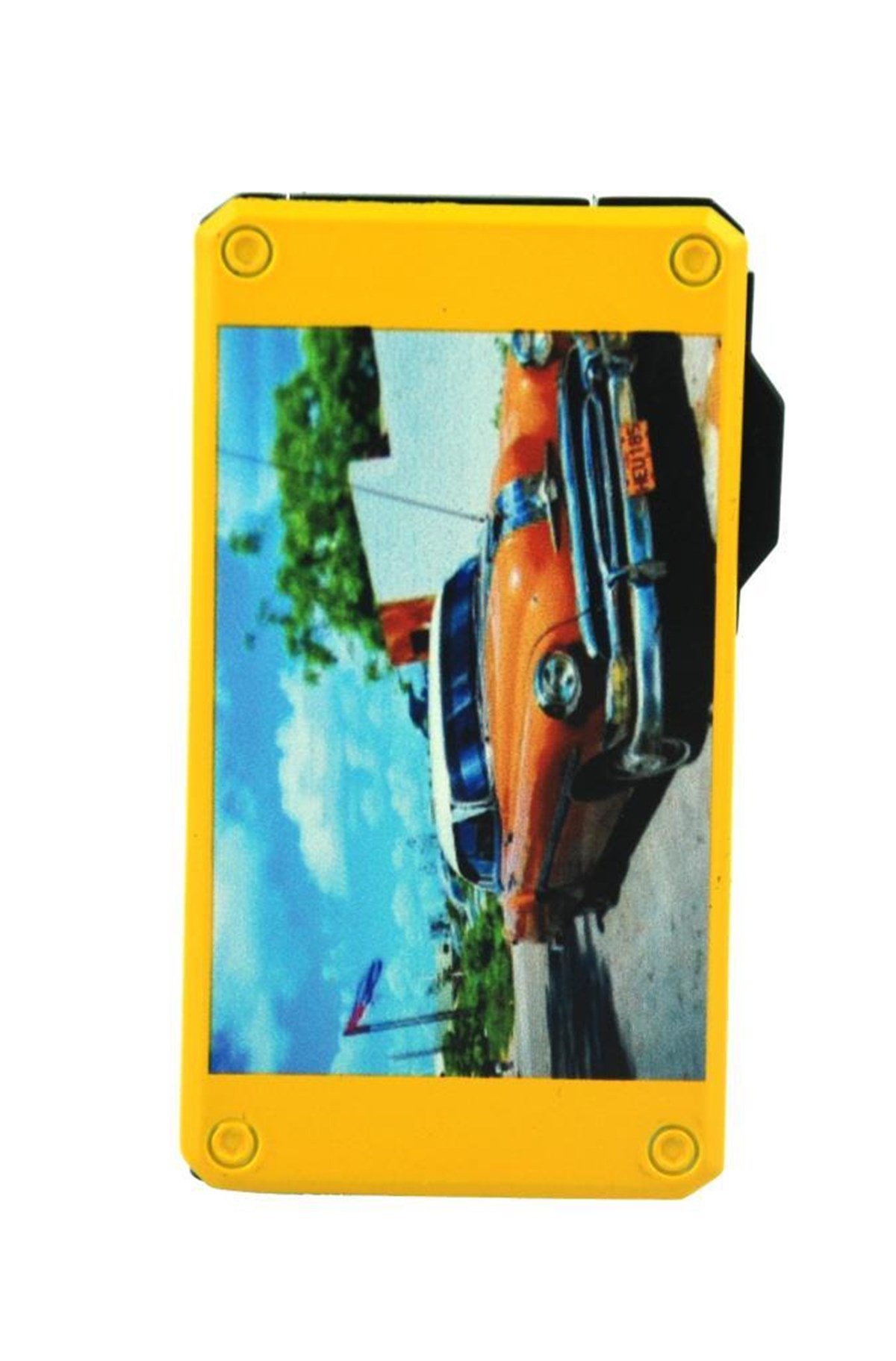 TR2462,Parmida Çift Torch Resim Baskılı Puro Çakmağı