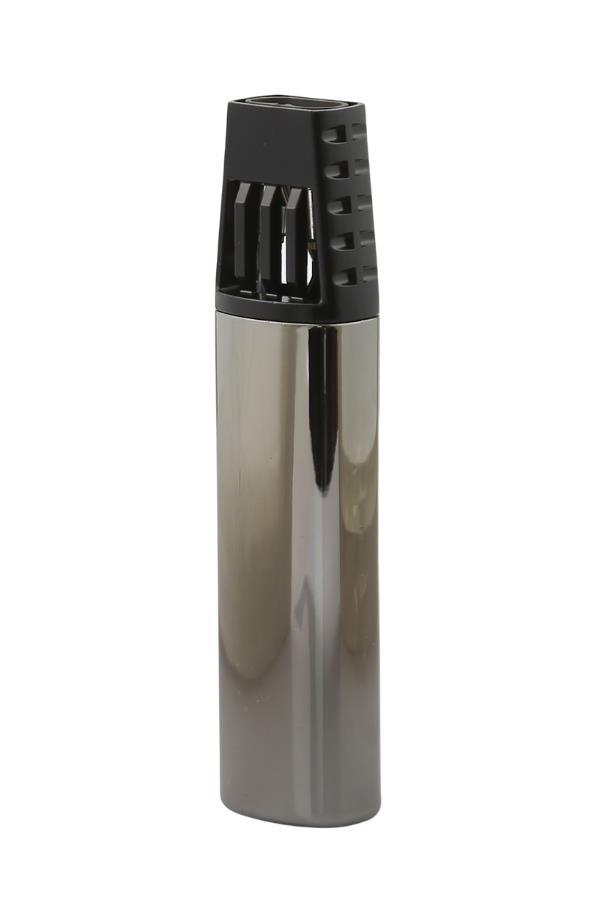 TR7325,Parmida Çift Torch Pürmüz Gunmetal-Siyah Puro Çakmağı