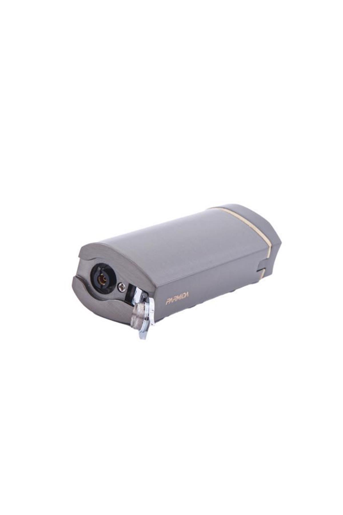 TR5940,Parmida 2 Torch Gunmetal Puro Çakmağı
