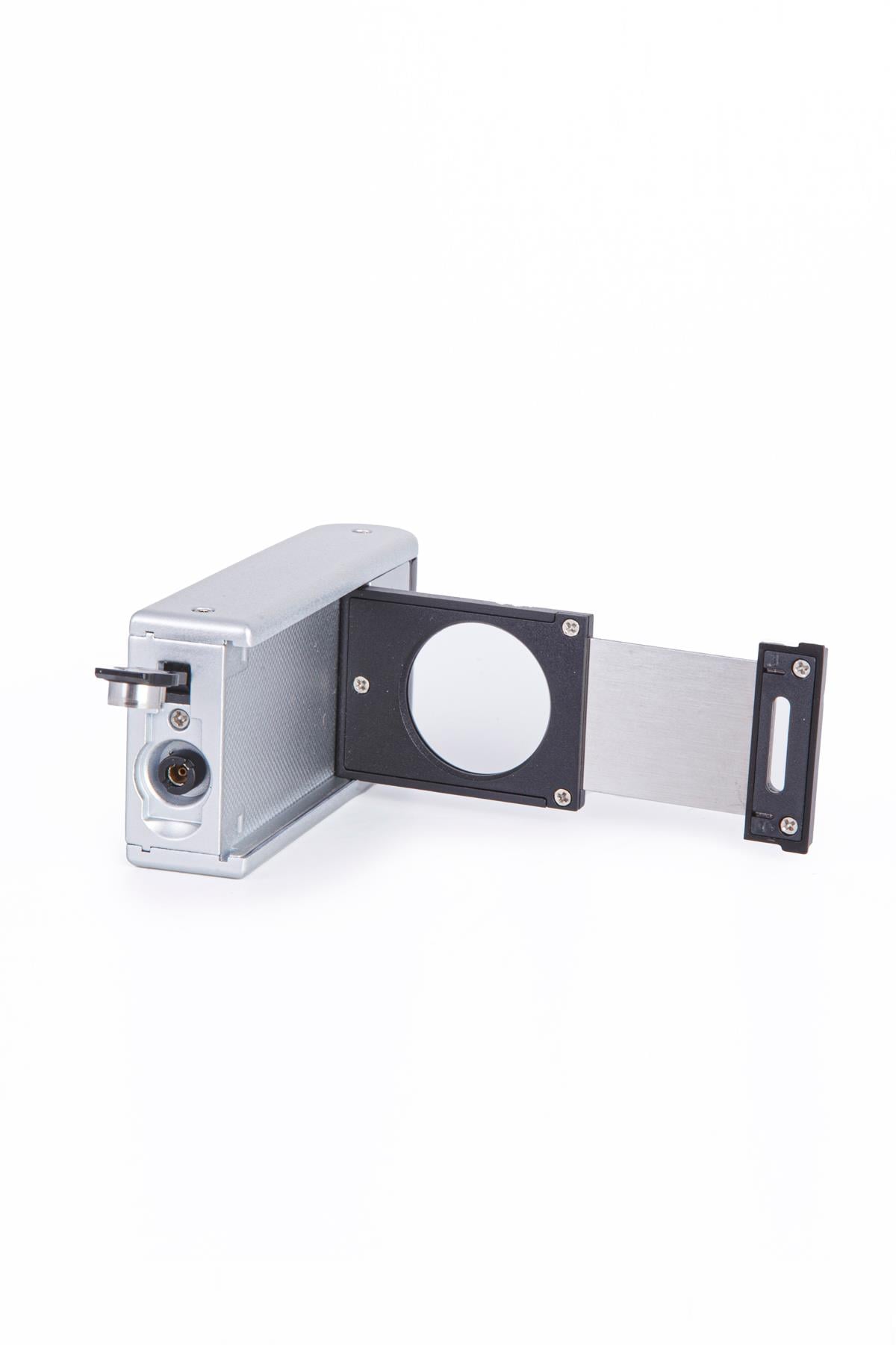 TR7921,Parmida Çift Torch Pürmüz Gümüş Metal Puro Çakmağı