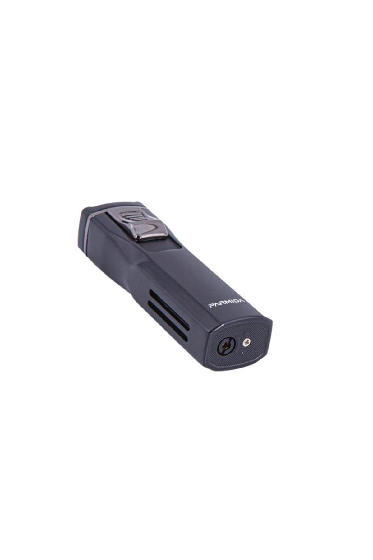 TR4665,Parmida Çift Torch Siyah Puro Çakmağı