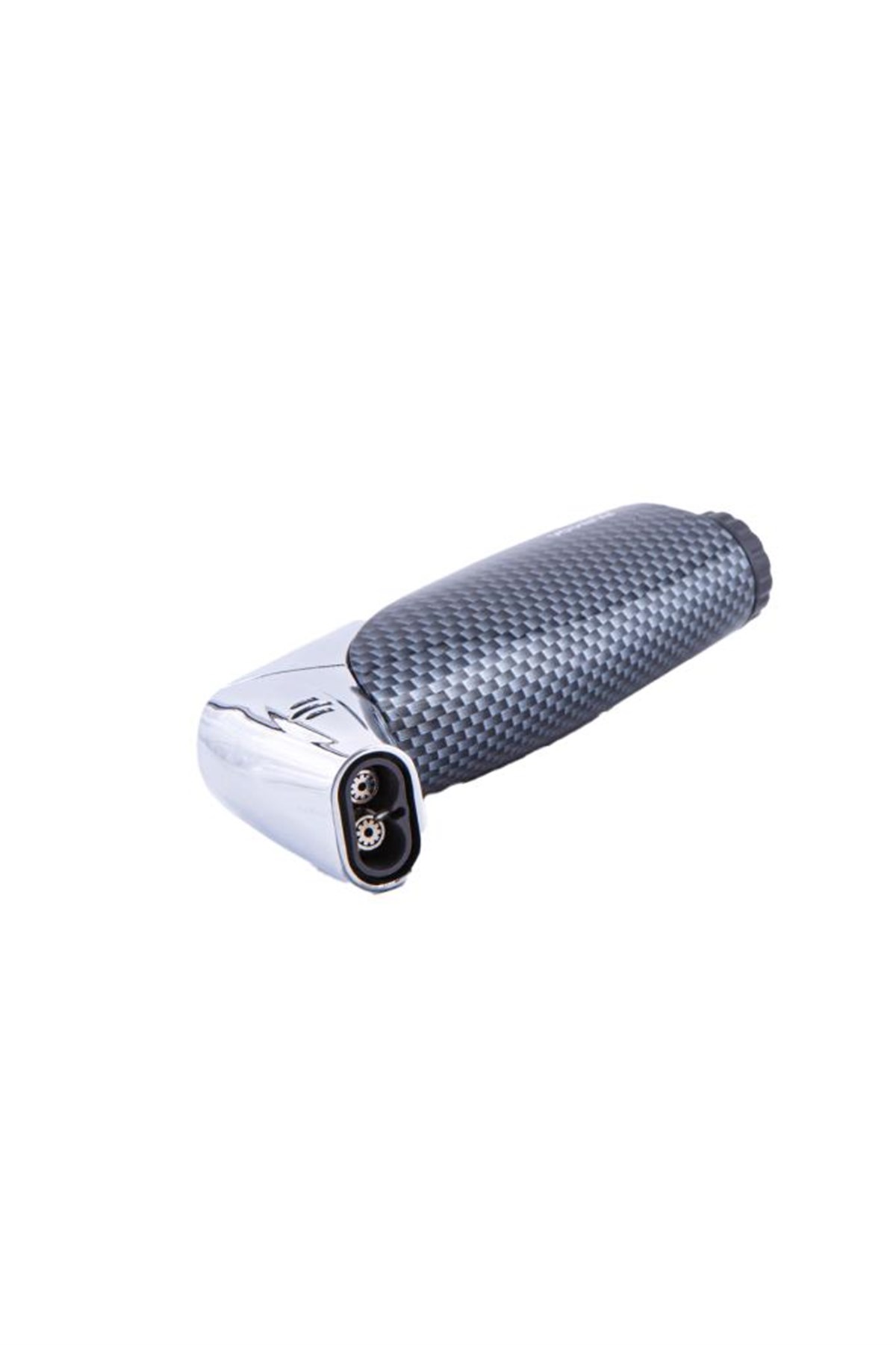 TR4707,Parmida Çift Torch Karbon Desenli Masa Tipi Puro Çakmağı